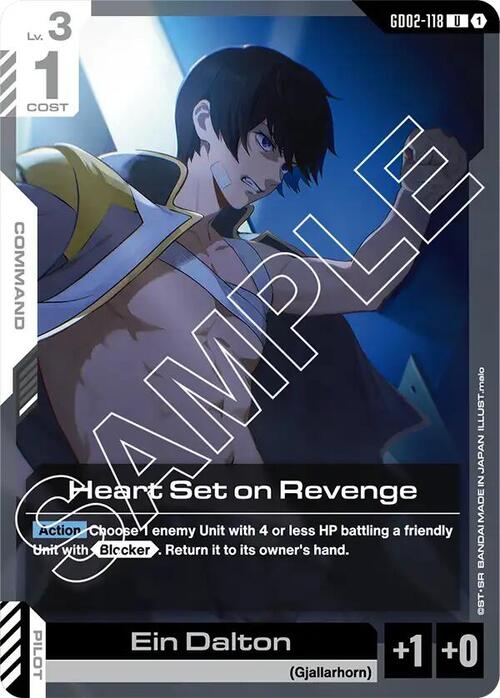 Heart Set on Revenge GD-02: Dual Impact