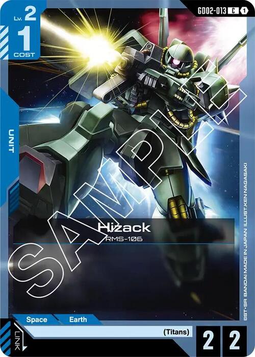 Hizack GD-02: Dual Impact