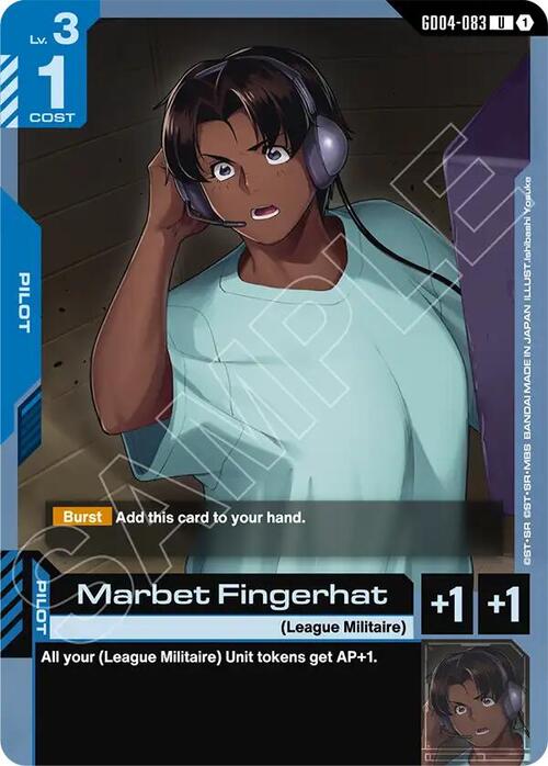 Marbet Fingerhat GD-04: Phantom Aria