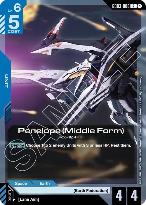 Penelope (Middle Form) GD-03: Steel Requiem