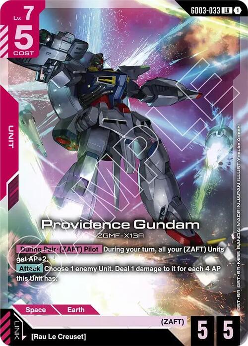Providence Gundam GD-03: Steel Requiem