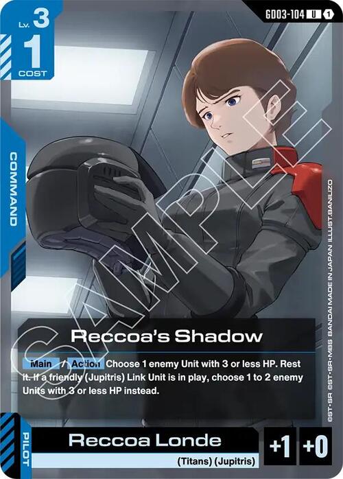 Reccoa's Shadow GD-03: Steel Requiem