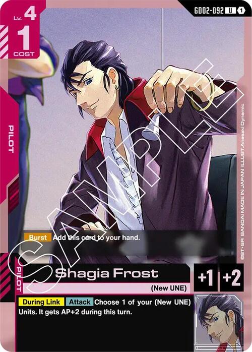 Shagia Frost GD-02: Dual Impact
