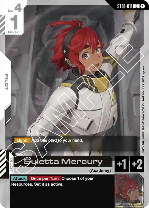 Suletta Mercury ST-01: Heroic Beginnings