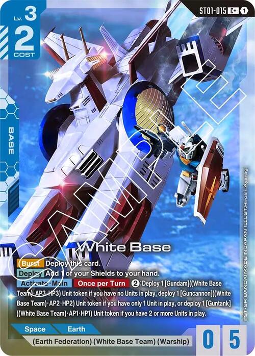 White Base ST-01: Heroic Beginnings