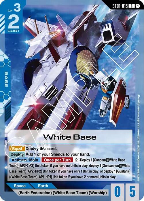 White Base ST-01: Heroic Beginnings