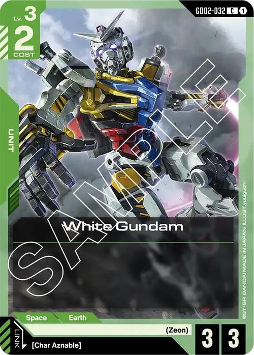 White Gundam GD-02: Dual Impact