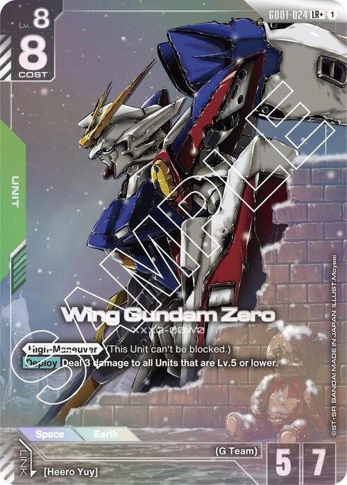 Wing Gundam Zero - GD-01: Newtype Rising