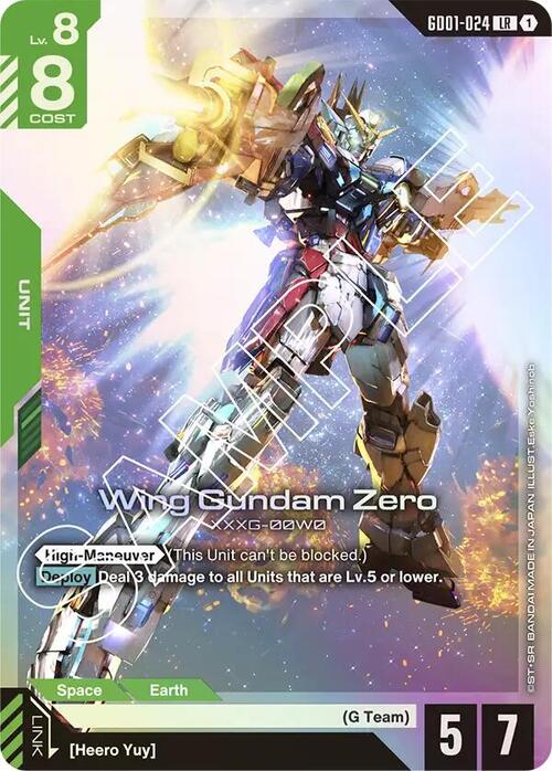 Wing Gundam Zero - GD-01: Newtype Rising