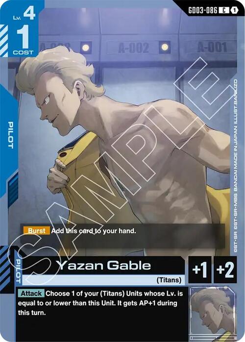 Yazan Gable GD-03: Steel Requiem