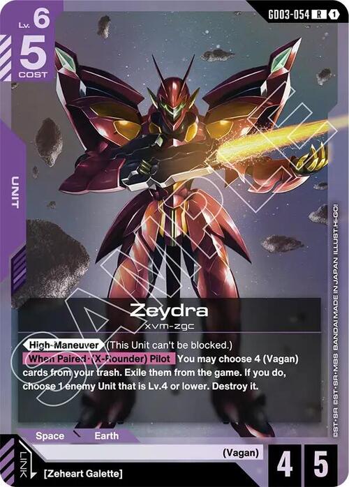 Zeydra GD-03: Steel Requiem