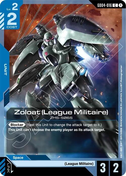 Zoloat (League Militaire) GD-04: Phantom Aria