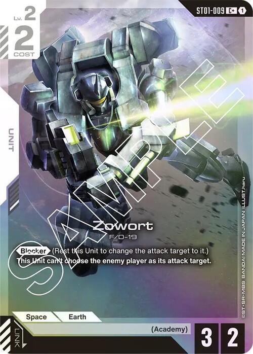 Zowort ST-01: Heroic Beginnings
